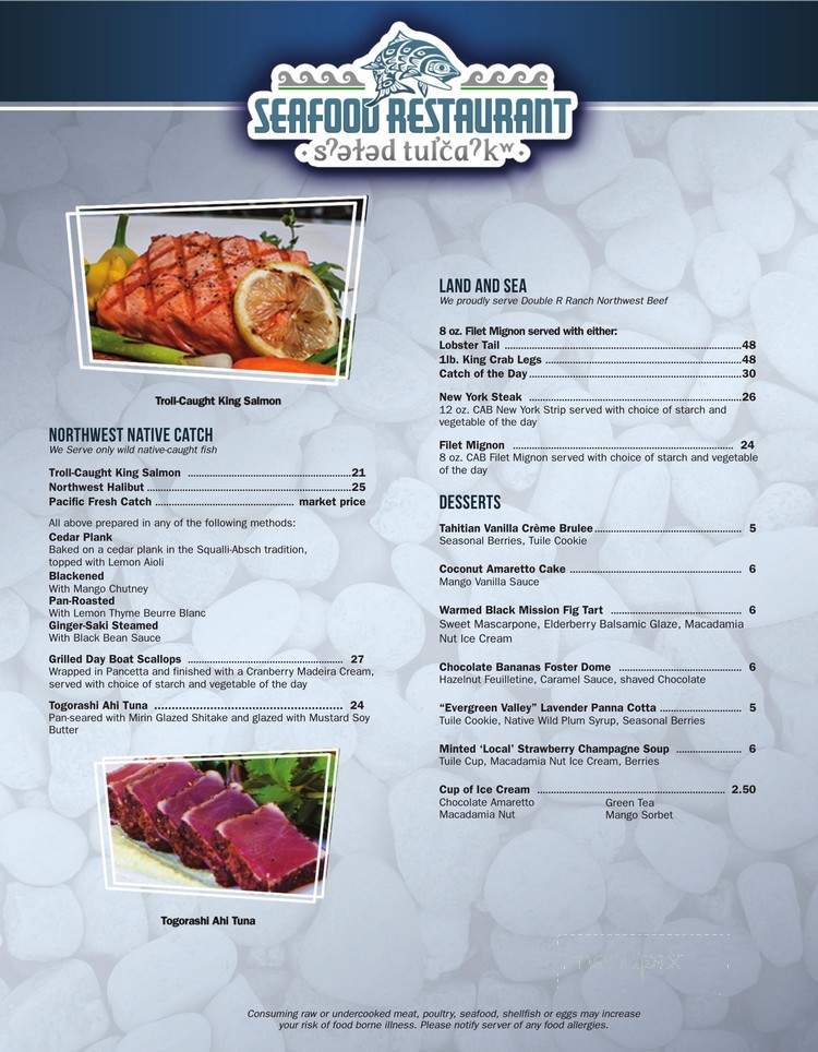 Seafood Restaurant - Olympia, WA