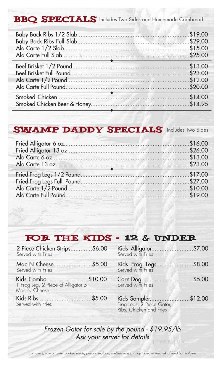 Swamp Daddy's BBQ - Sedro-Woolley, WA