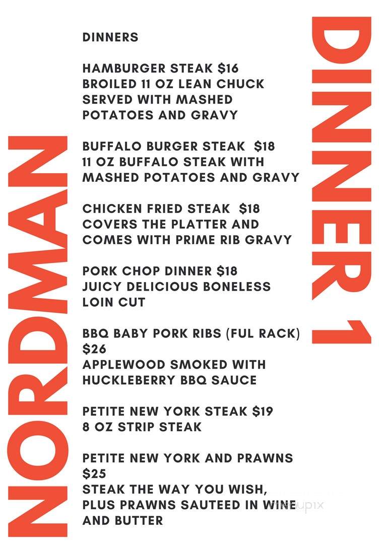 Nordman Restaurant - Nordman, ID