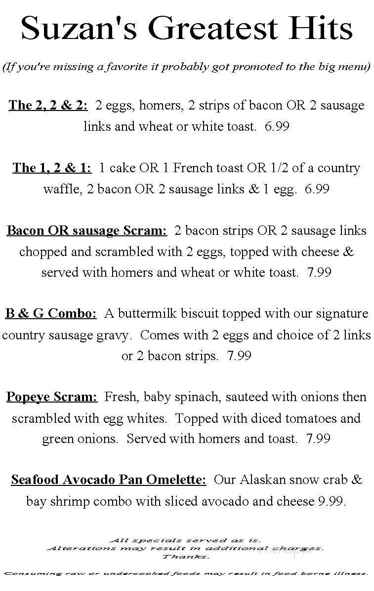 Suzan's Grill - Shelton, WA