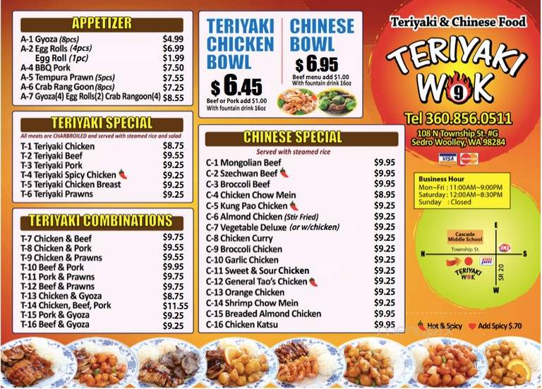 Teriyaki Wok - Sedro Woolley, WA