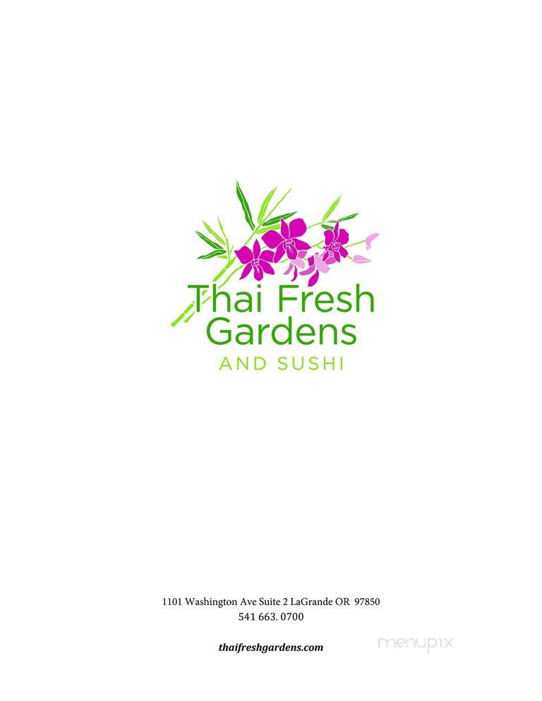 Thai Fresh Gardens and Sushi - La Grande, OR