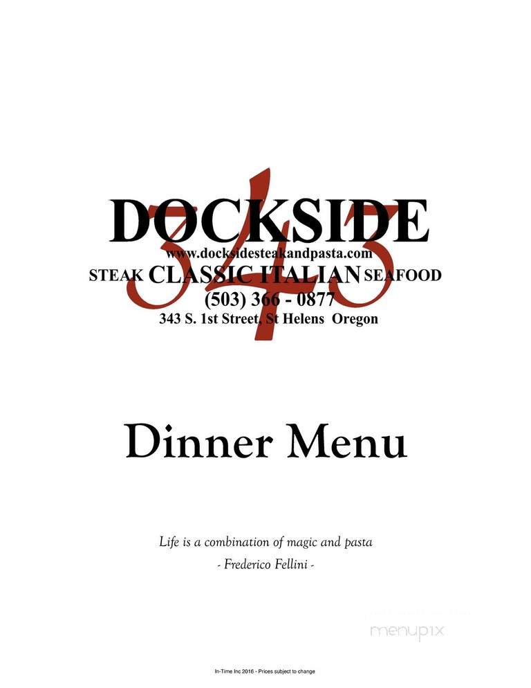 Dockside Steak & Pasta - Saint Helens, OR