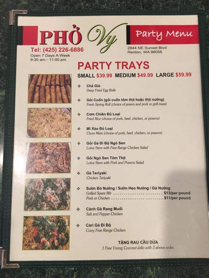 Pho Vy - Lacey, WA