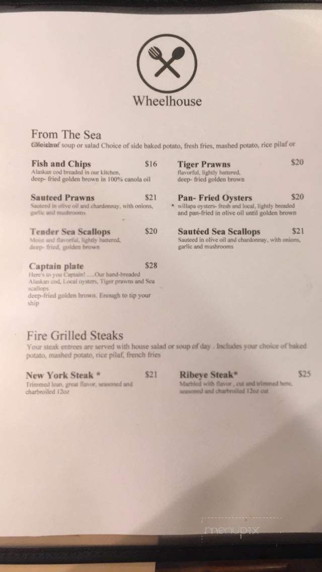 Wheelhouse Restauraunt - Grayland, WA