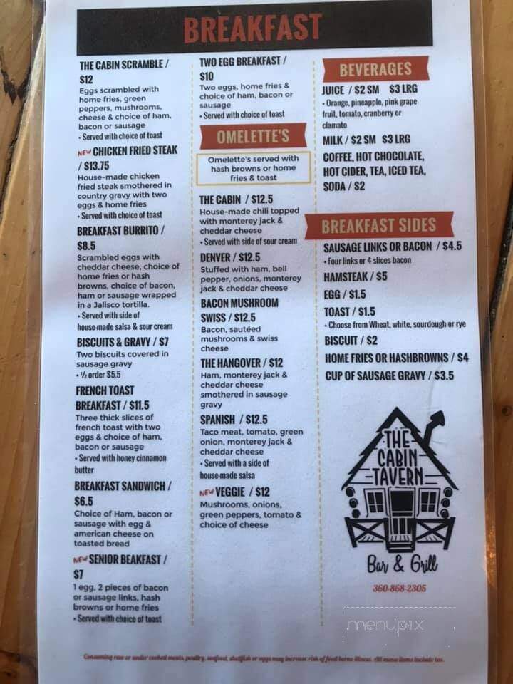 The Cabin Tavern - Shelton, WA