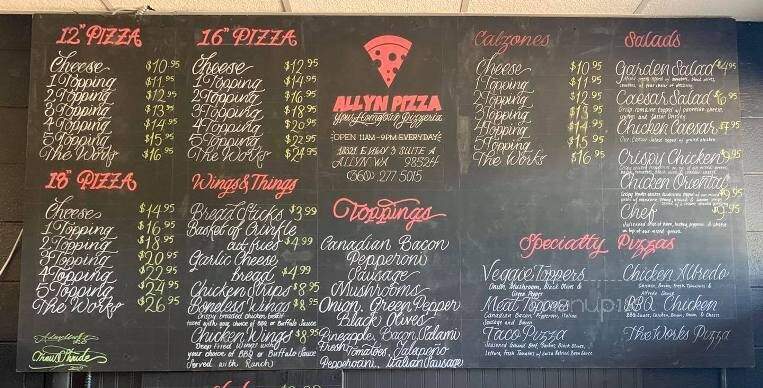 Allyn Pizza - Allyn, WA