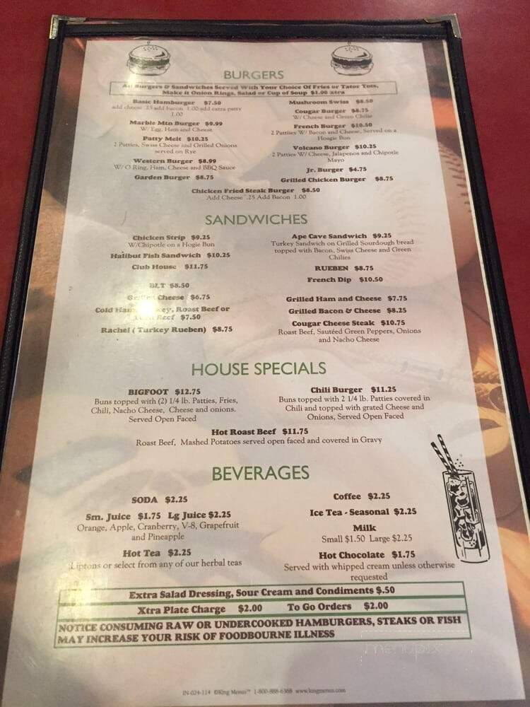 Cougar Bar & Grill - Cougar, WA