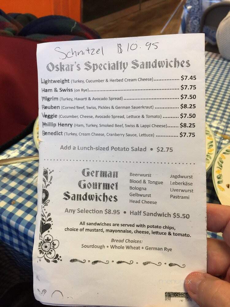 Oskar's German & European Deli - Lacey, WA