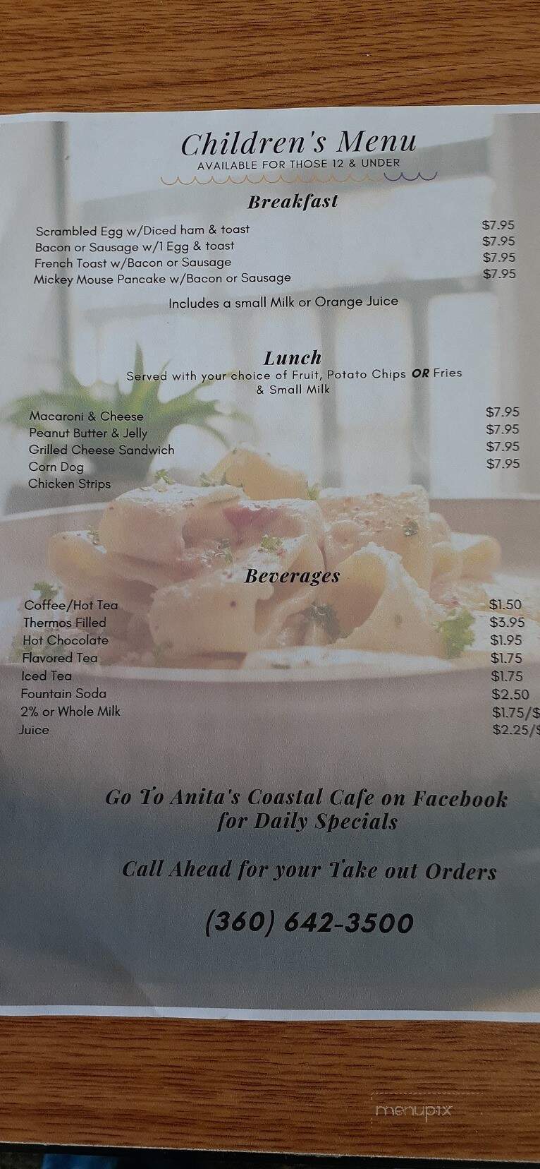 Anita's Coastal Cafe - Long Beach, WA