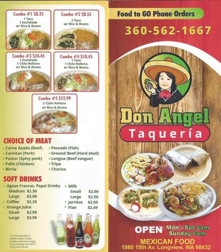 Don Angel Taqueria - Longview, WA