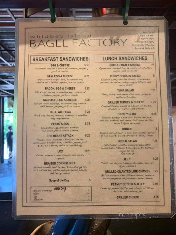 Whidbey Island Bagel Factory - Mount Vernon, WA