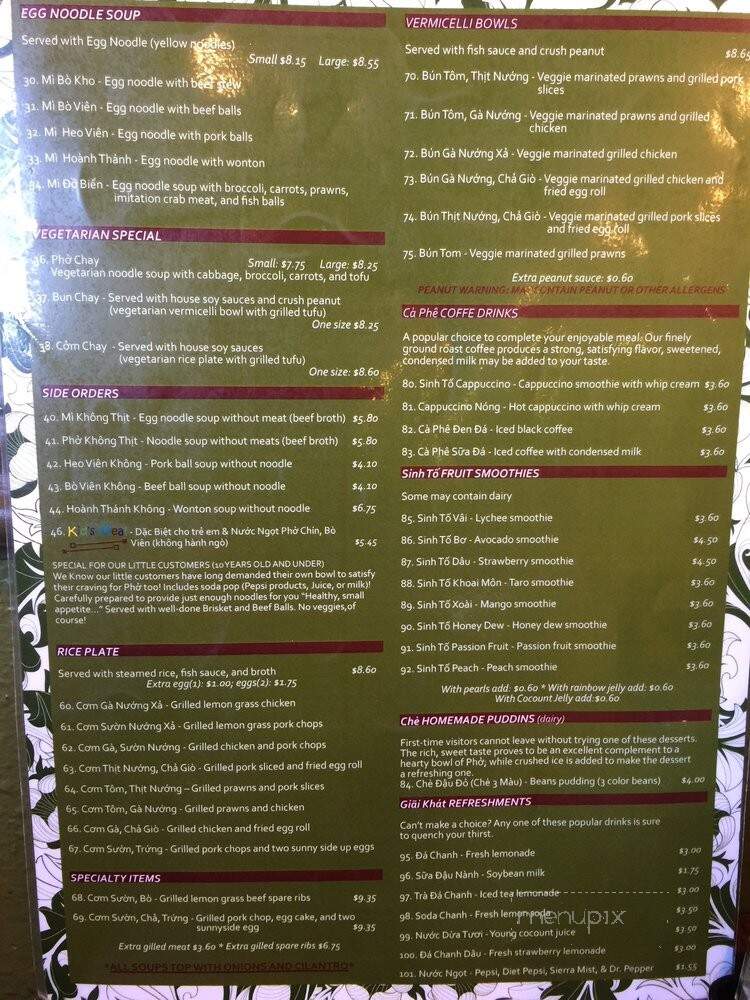 Pho 99 - Bellingham, WA