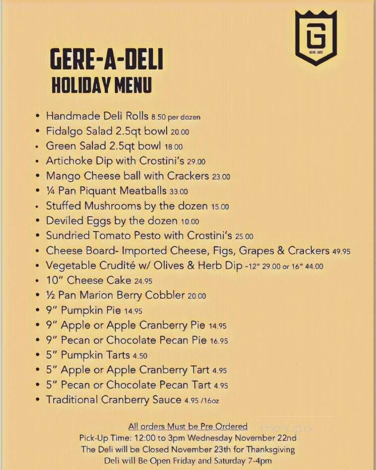 Gere-a-Deli - Anacortes, WA