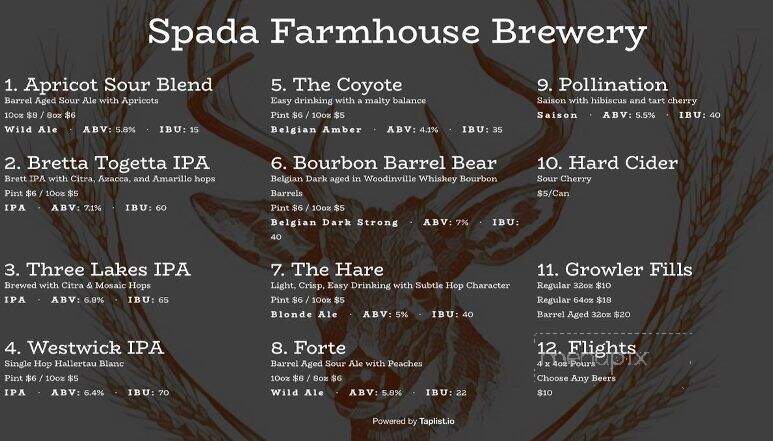 Spada Farmhouse Brewery - Snohomish, WA