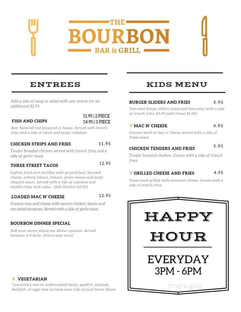 The Bourbon Bar & Grill - Everson, WA