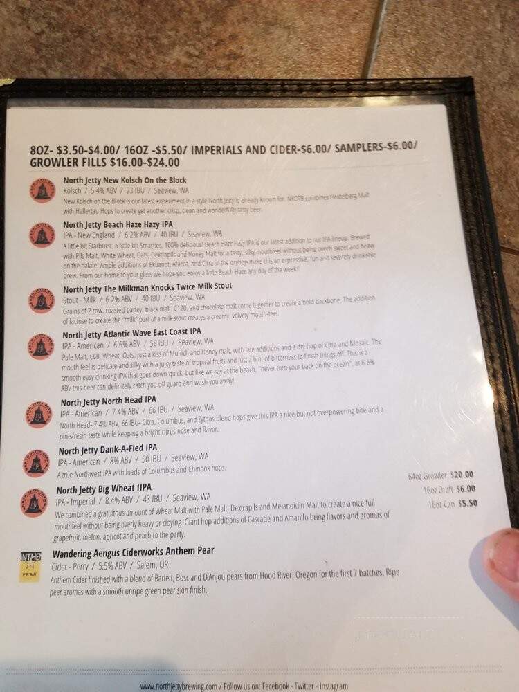 North Jetty Brewing - Seaview, WA