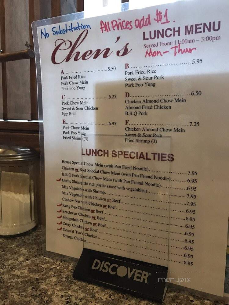 Chen's Restaurant - Long Beach, WA