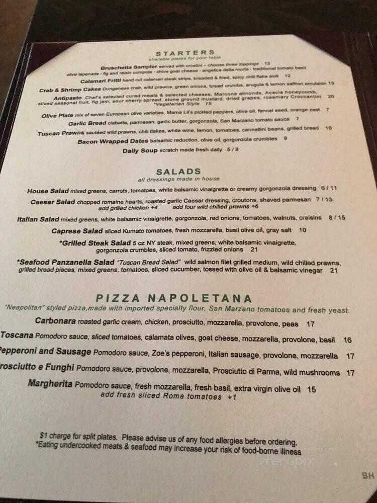 Lombardi's Italian Restaurant - Bellingham, WA