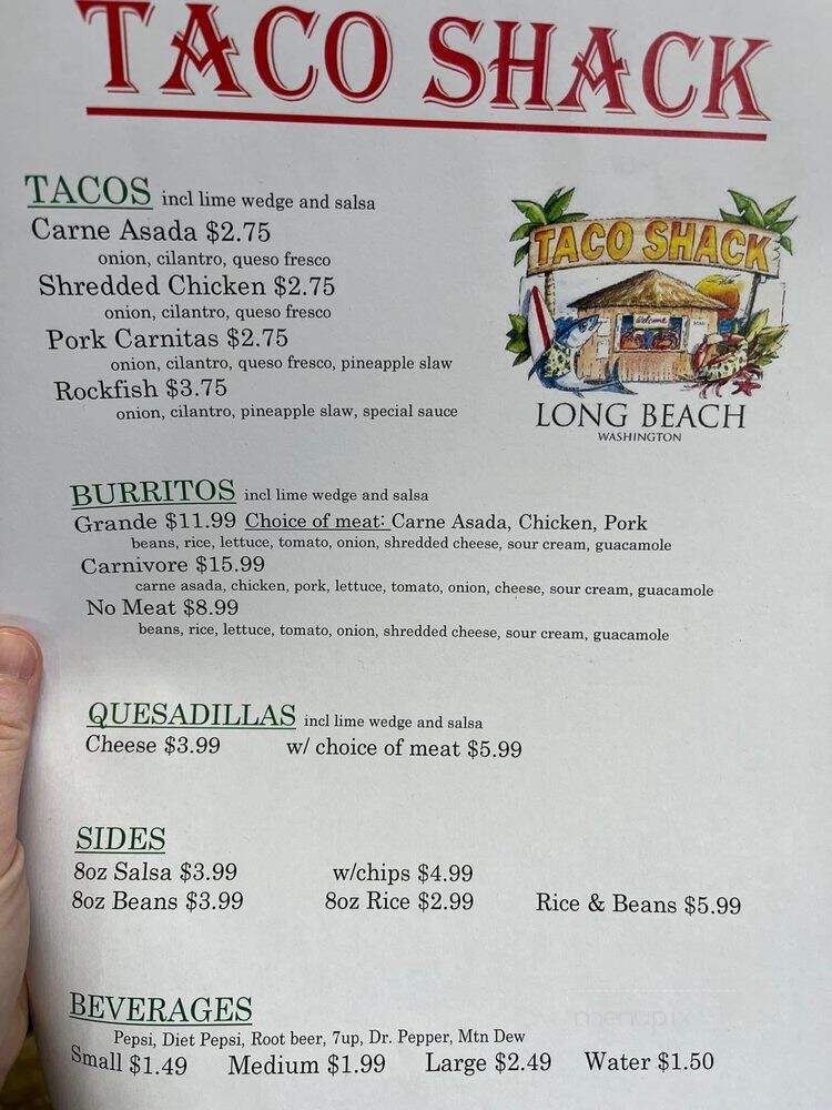 Taco Shack - Long Beach, WA