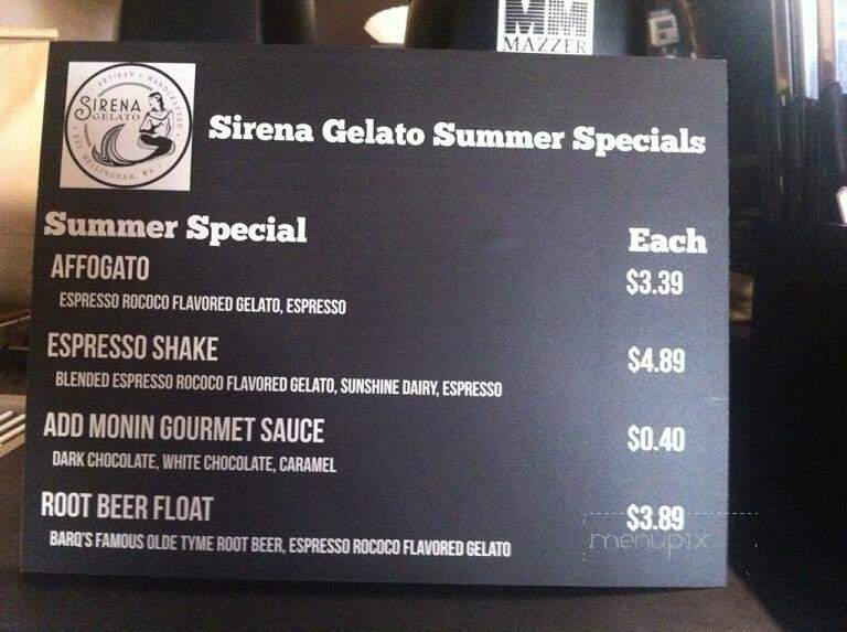 Sirena Gelato Shop - Bellingham, WA