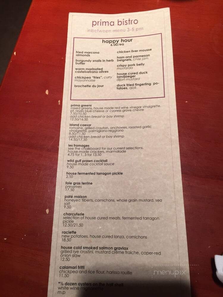 Primo Bistro - Langley, WA