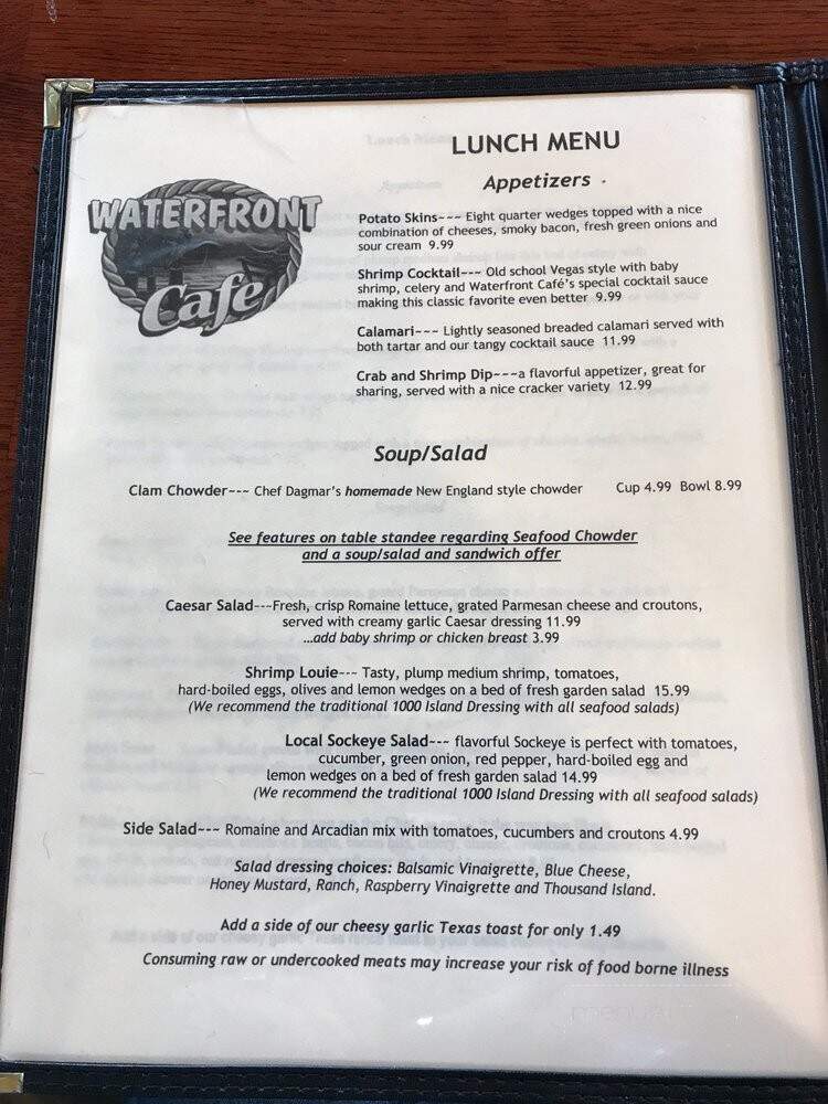 Waterfront Cafe - La Conner, WA