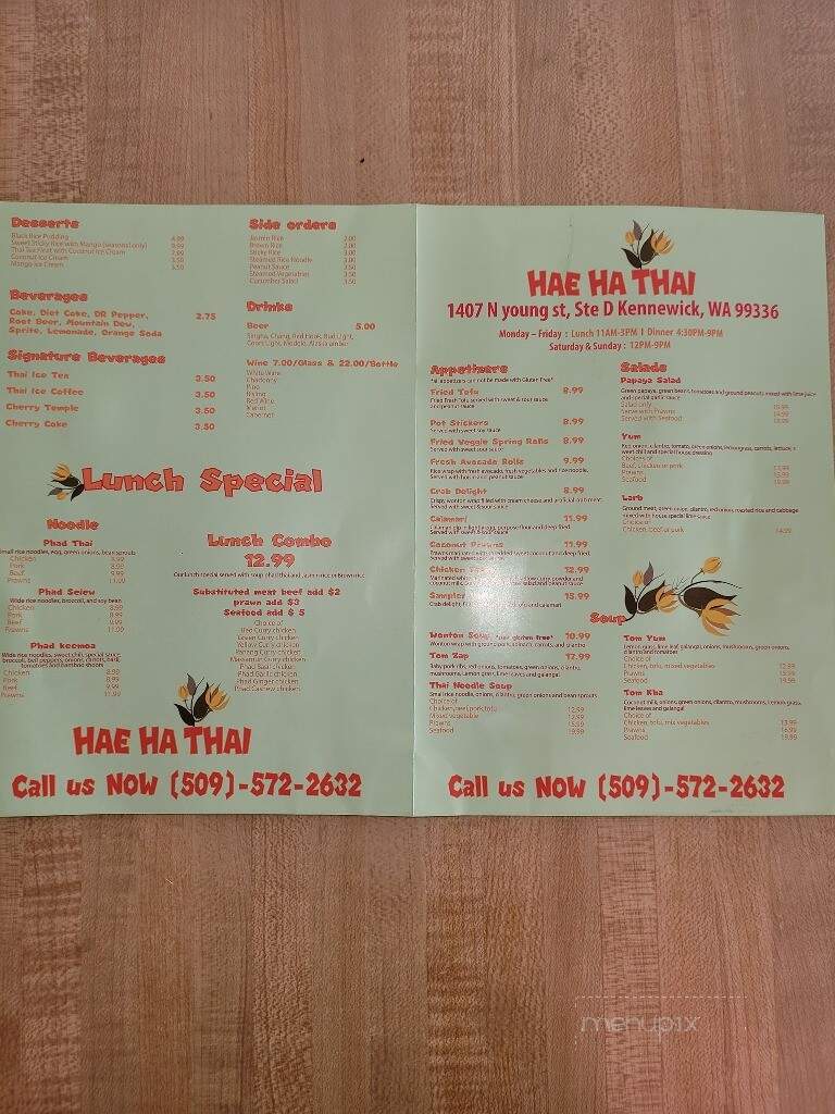 Hae Ha Thai - Kennewick, WA