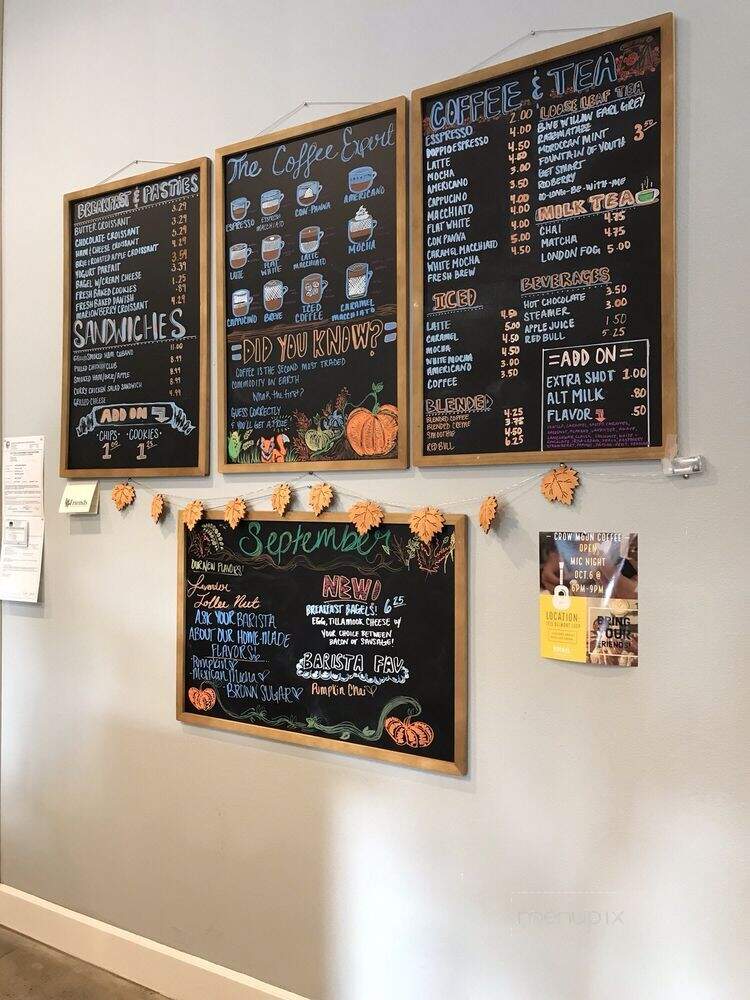 Crow Moon Coffee - Woodland, WA