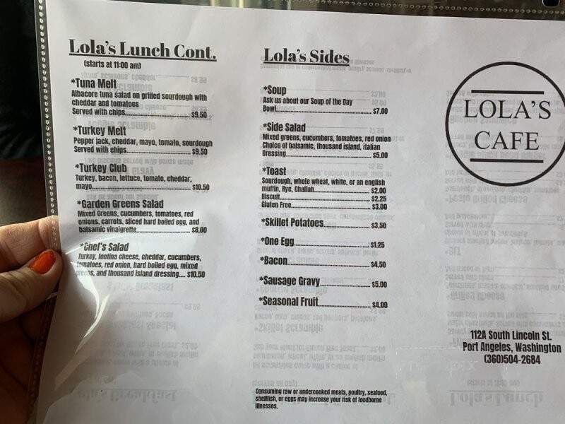 Lola's Cafe - Port Angeles, WA