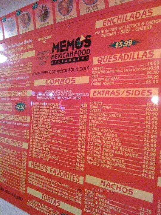 Memo's Mexican Restaurant - Everett, WA