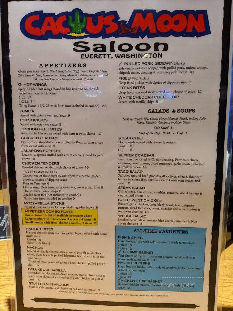 Cactus Moon Saloon - Everett, WA