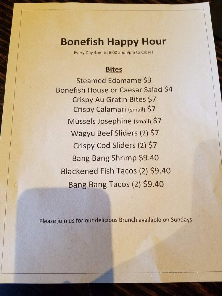 Bonefish Grill - Marysville, WA