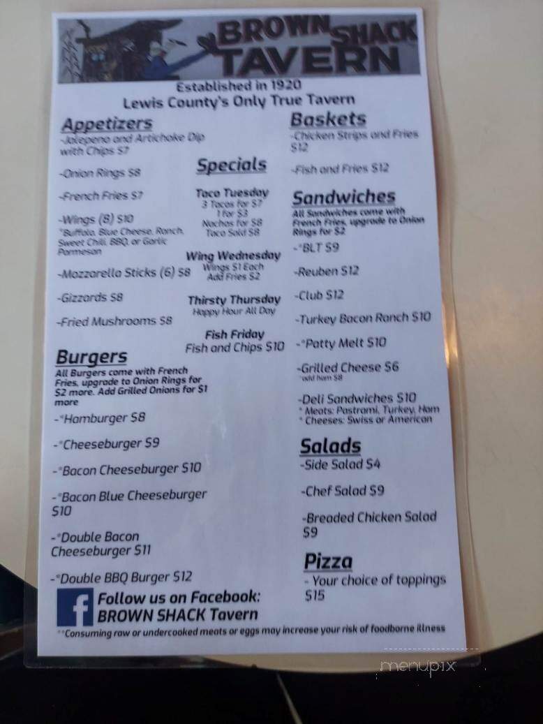 Brown Shack Tavern - Salkum, WA