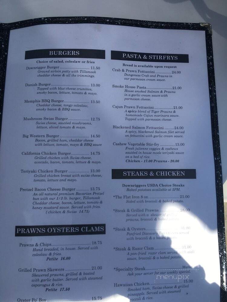 Downrigger's Waterfront Restaurant - Port Angeles, WA