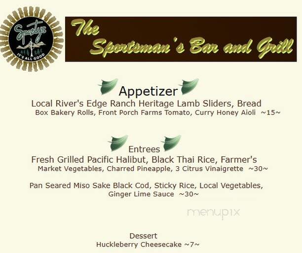 Sportsman Bar & Grill - Chewelah, WA