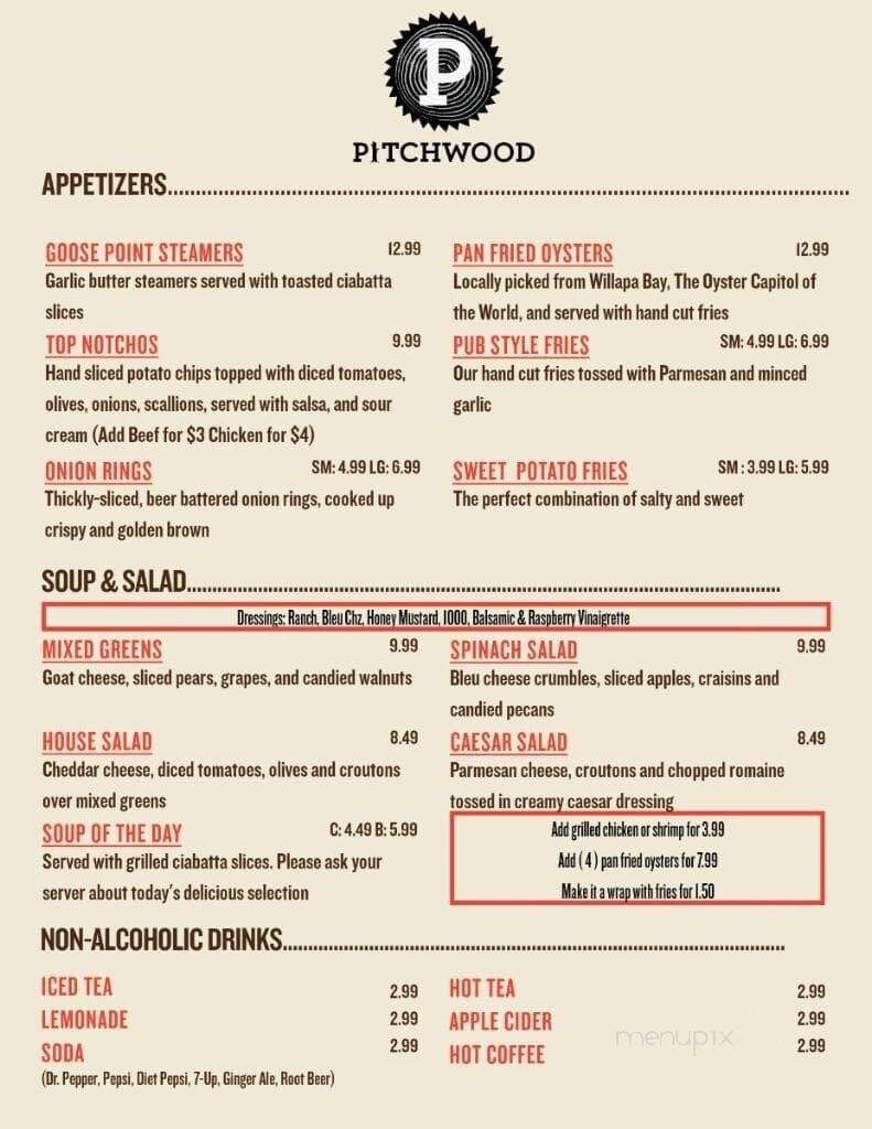 Pitchwood Alehouse - Raymond, WA