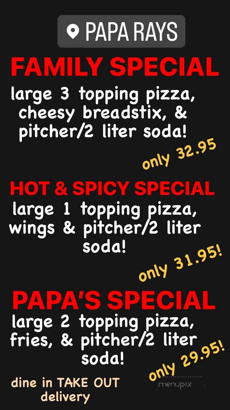 Papa Ray's - Connell, WA