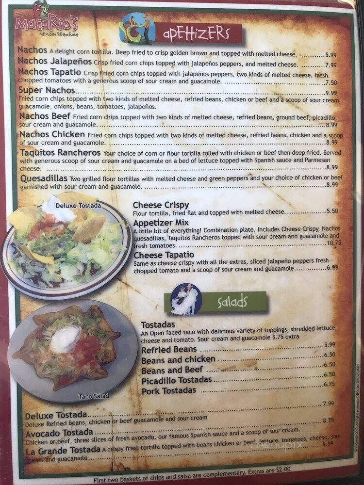 Macarios Mexican Restaurant - Boardman, OR