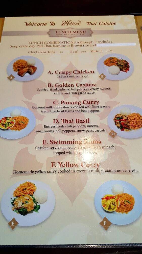 24 Star Thai Cuisine - Lynnwood, WA