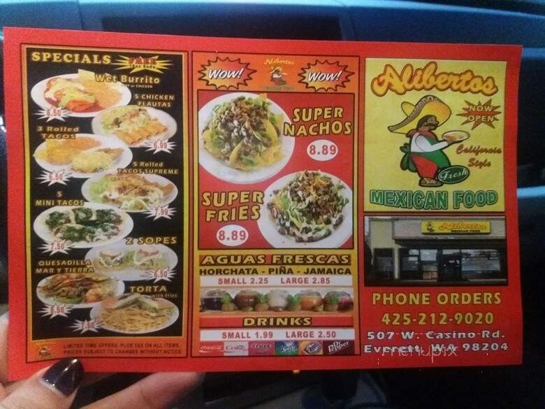 Alibertos Mexican food - Everett, WA