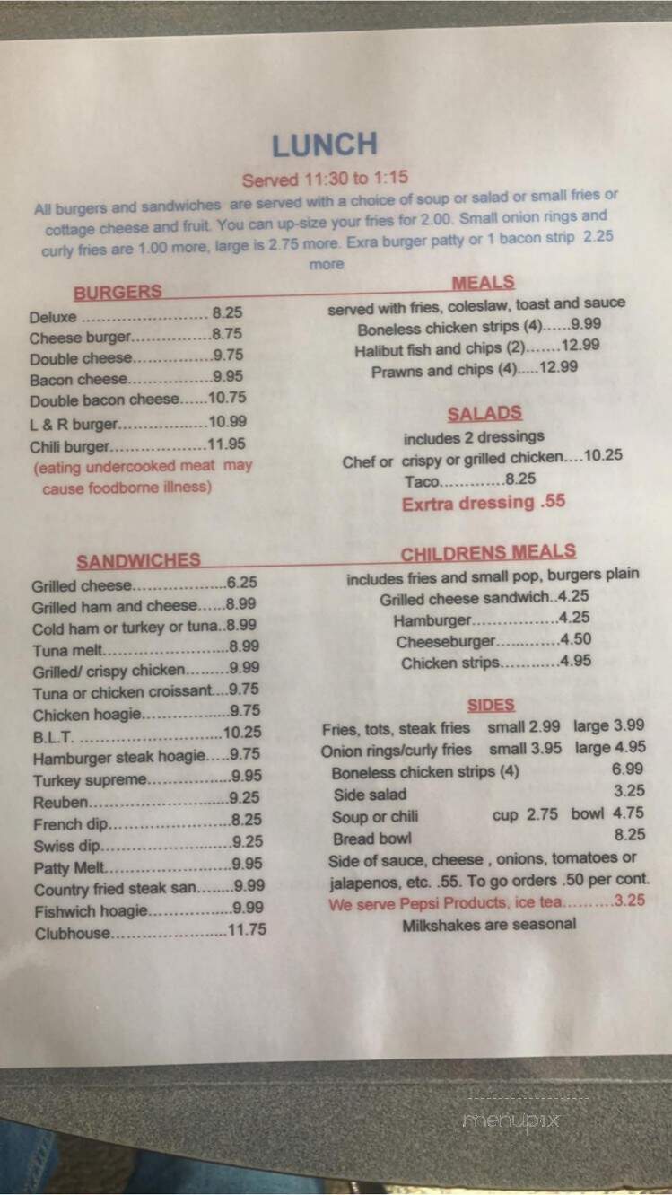 L & R Burger Stop - Quincy, WA