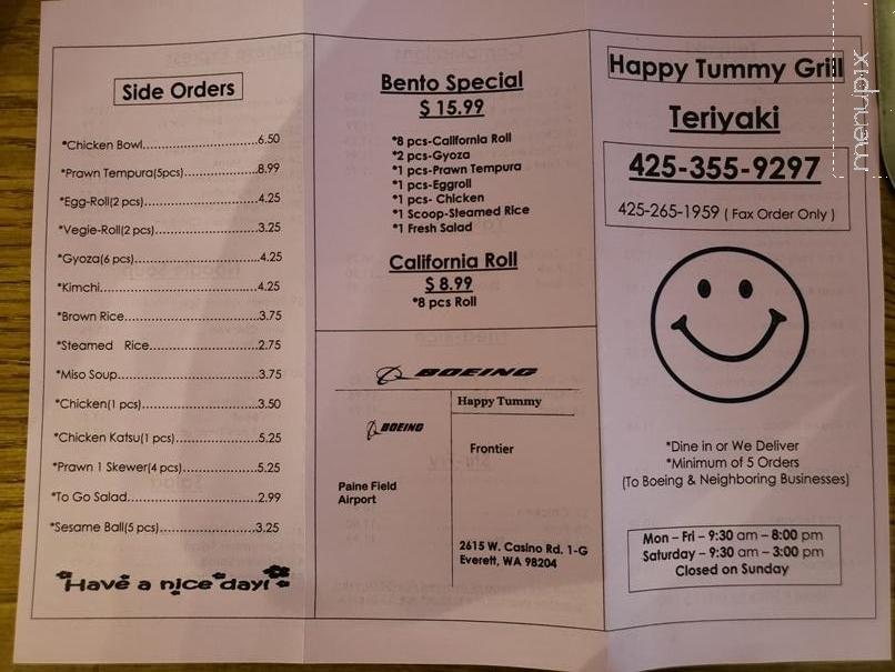 Happy Tummy Grill - Everett, WA