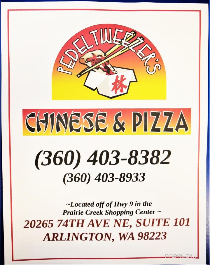 Pedeltweezer's Chinese & Pizza - Arlington, WA