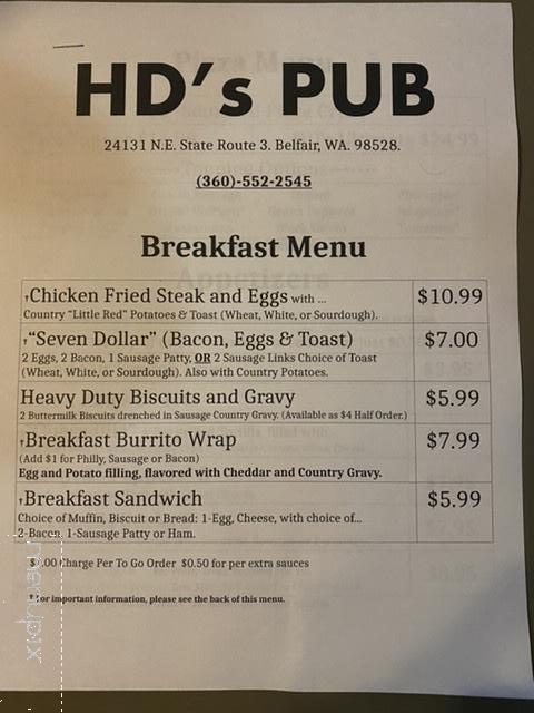 H D's Pub - Belfair, WA