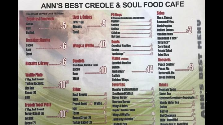 Ann's Best Creole & Soul Food cafe - Richland , WA