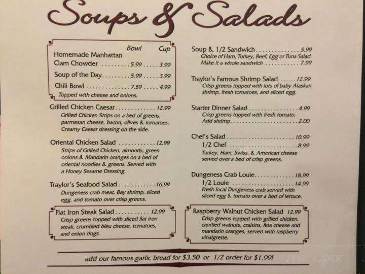 Traylor's Restaurant - Port Angeles, WA