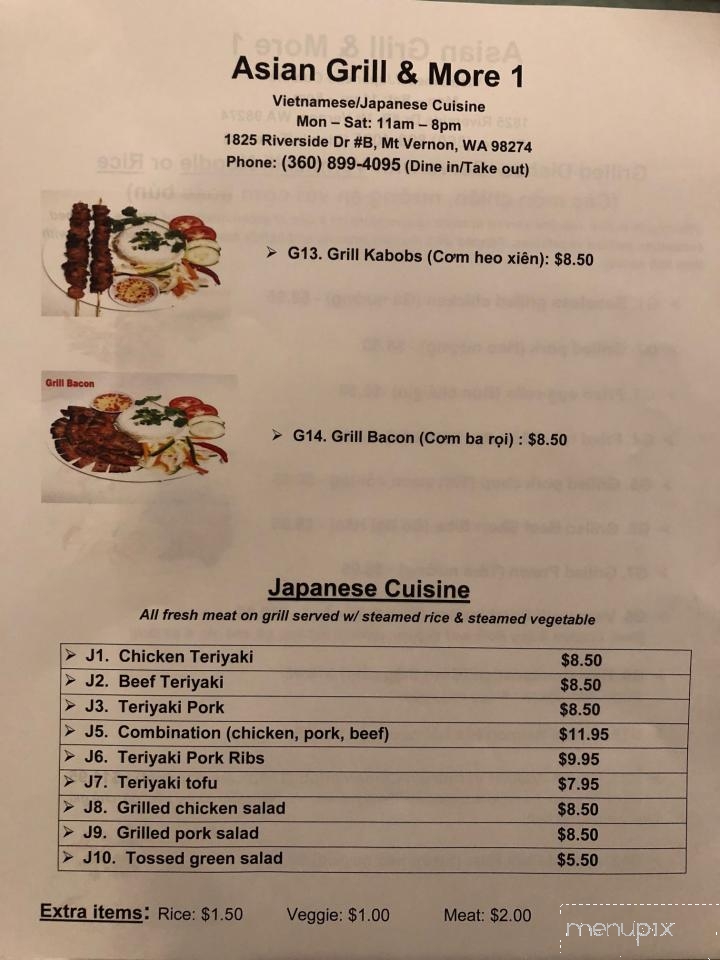 Asian Grill and More 1 - Mount Vernon, WA