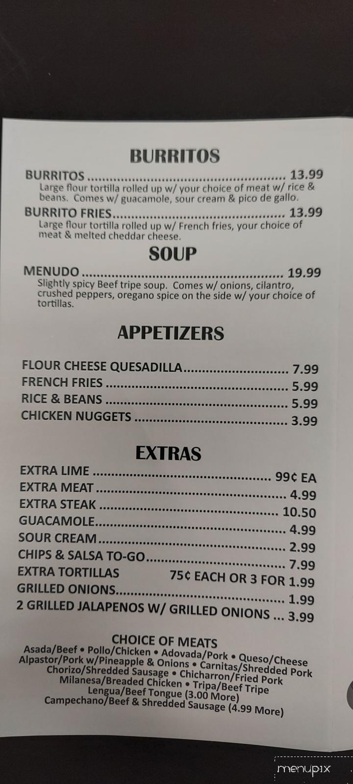 El Sabor de Mexico - Chehalis, WA