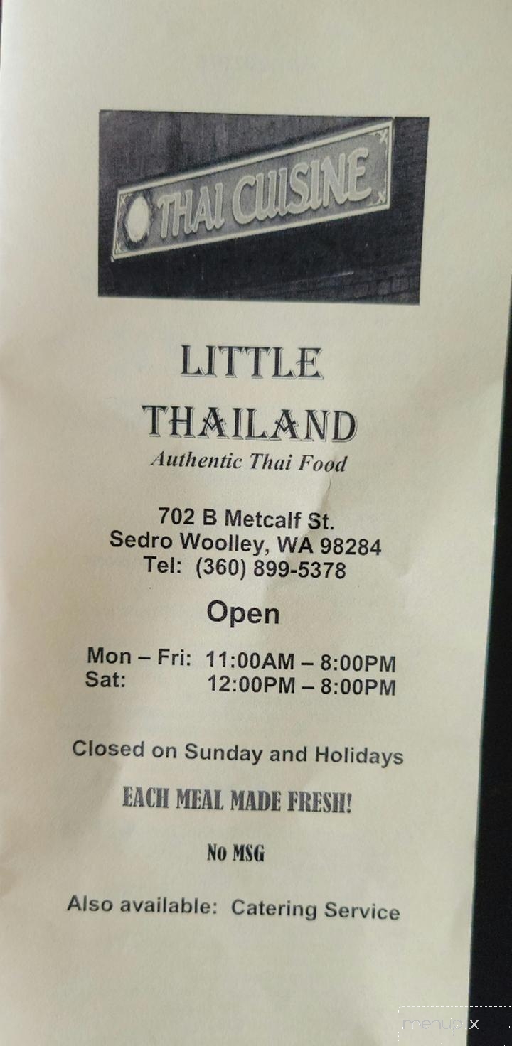 Little Thailand - Sedro Woolley, WA